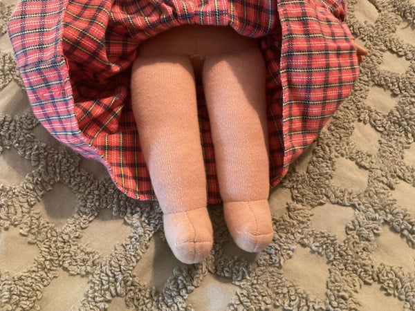 VINTAGE  SEKIGUCHI  JAPAN CLOTH DOLL 1981 14 inch