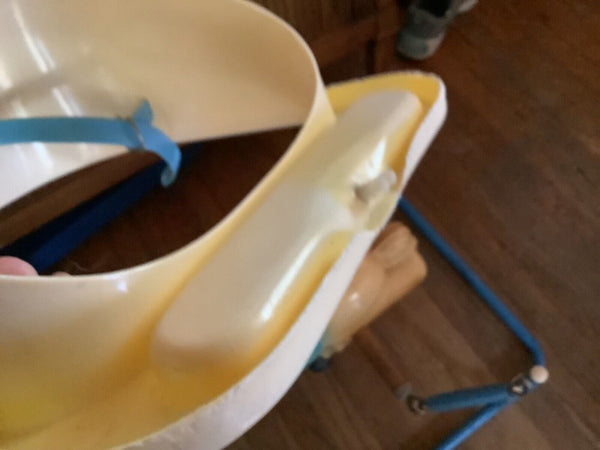 VTG 60s MCM Wonder Horse Rocking Kids Ride On Bouncy Spring Toy Works Perfect VG