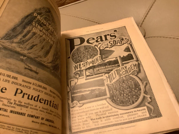 Antique 1896 December Christmas The Cosmopolitan Monthly Magazine No. 2 Vol XXII