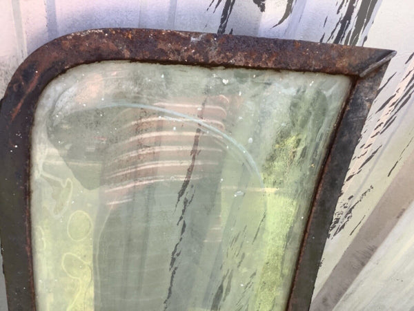 Vtg antique 1935 1936 Studebaker Windshield Frame Coupe Sedan with glass