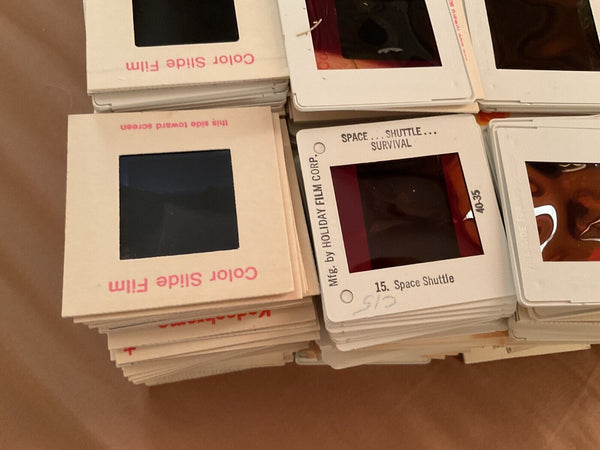 Vintage 600+ Random 35 mm PICTURE PHOTO SLIDES  1970’s 1980's Family vacation
