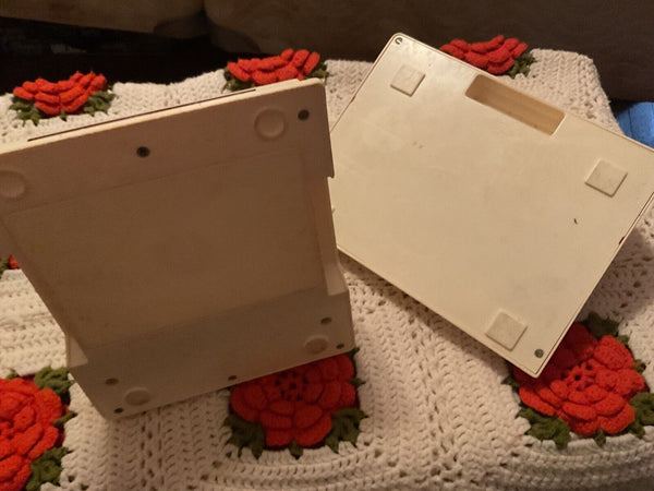 Vintage Fisher Price Fun with Food Sink Set #918 Strainer & stovetop stove