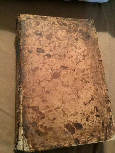 Antique  State of Kansas: Session Laws of 1903  law book State Property