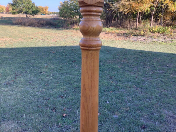 Antique vintage wooden wood Oak Hall Tree Coat Hat Rack brass hooks