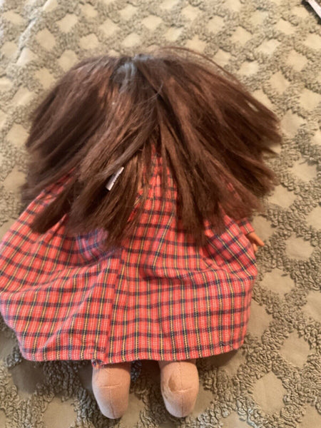 VINTAGE  SEKIGUCHI  JAPAN CLOTH DOLL 1981 14 inch