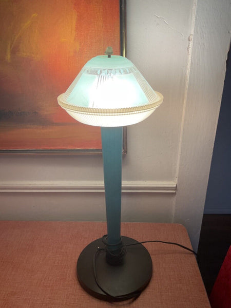 Vintage Lightolier MCM Gerald Thurston Table Lamp with shade mid century retro