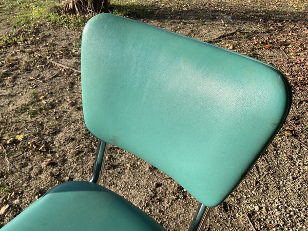 Pair  Eagle Texas vintage Tall Bar Stools Soda Fountain Stool chair Mid Century