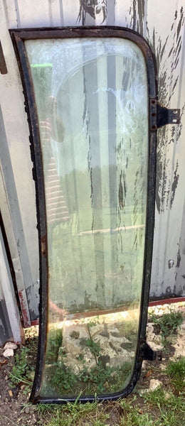 Vtg antique 1935 1936 Studebaker Windshield Frame Coupe Sedan with glass
