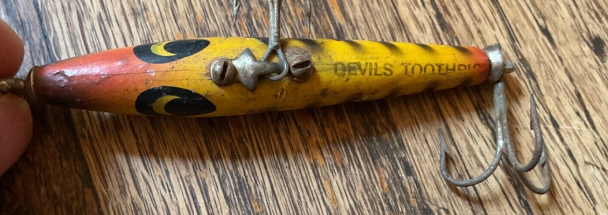 devil's toothpick fishing lure Vintage Smithwick Devil's Toothpick Fishing Lure