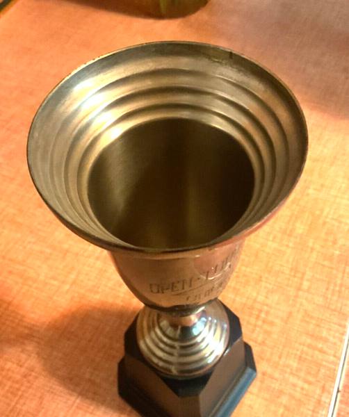 Antique 1930s Beckard Trophy cup jr. singles Chickasha Oklahoma