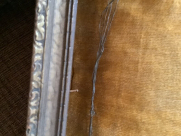 Vintage Art Deco antique  Carved Wooden Wood Picture Frame no glass 1