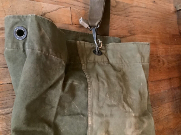 Vintage US Military Army Canvas Large Duffle Bag