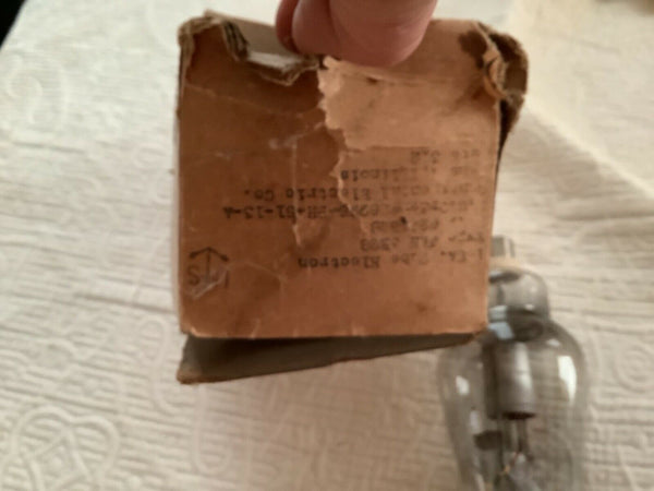 Vtg RCA CRC 866A VT-46A JAN Military valve tube rectifier