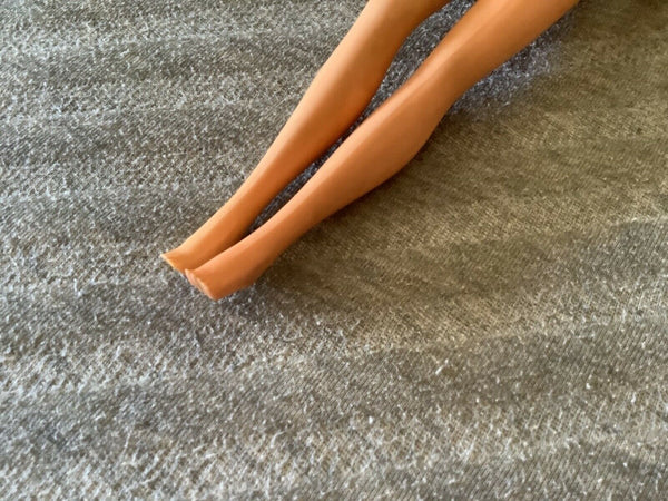 Vtg Japan 1966 Barbie Doll Twist n' Turn TNT  Brunette Blue eyes Mattel Vtg