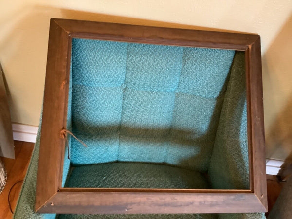 Vintage  mid century Carved Wooden Wood Picture Frame no glass
