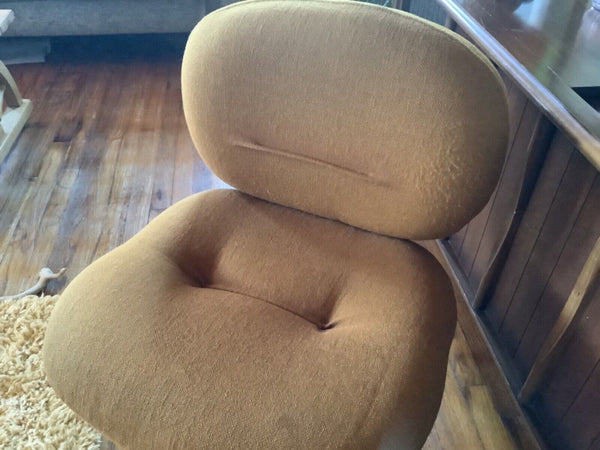 Vtg mid Century modern  Knoll Saarinen Office desk Chair rolling Swivel Base