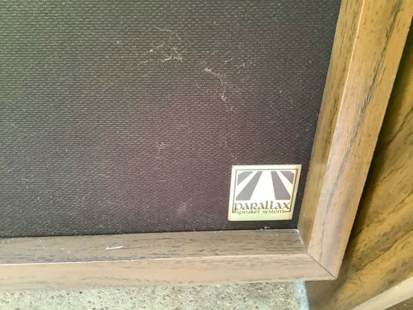 1f1710 Parallax Vintage Speaker system cabinets