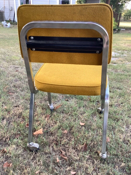 Royal seating Vtg Industrial Office desk Chair Retro Metal Mid Century Modern