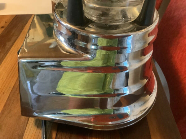 Waring 14 Speed blender. Model # 1153 Solid Metal Chrome Vintage beehive