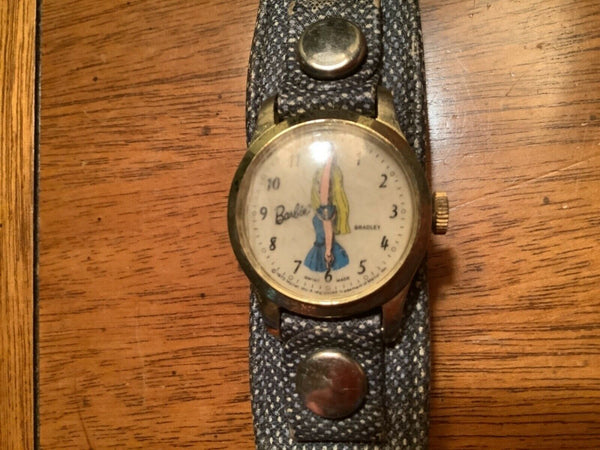 Vintage Mattel 1960's Barbie Mechanical Watch - Running