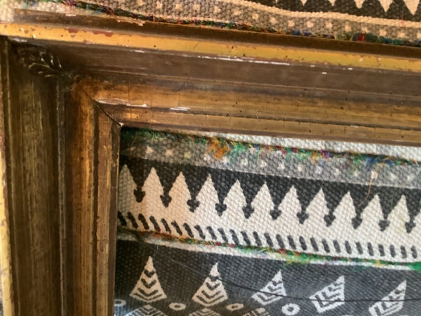 Vtg antique Gilt Gesso wooden Wood Deep Ornate Picture Frame