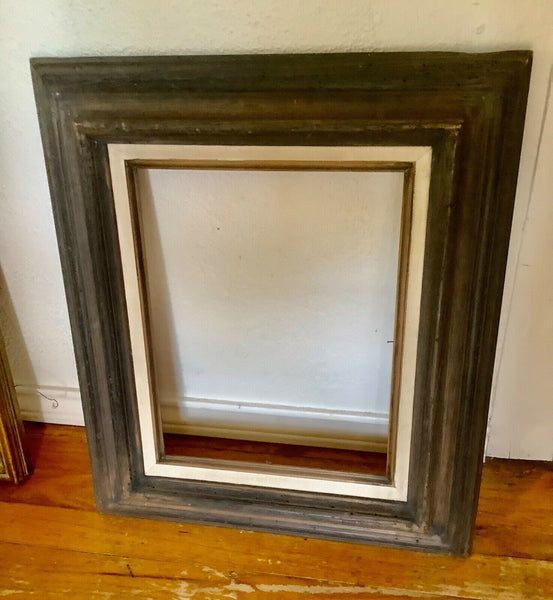 VTG Wood wooden mid century Picture Frame Made In Mexico
