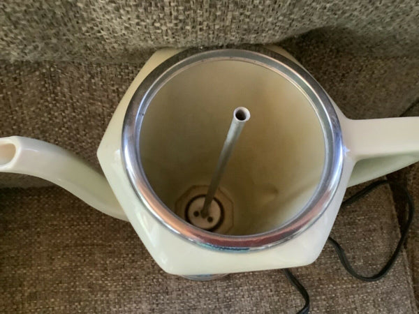 VTG Robeson Rochester Ceramic Electric Percolator Coffee Maker