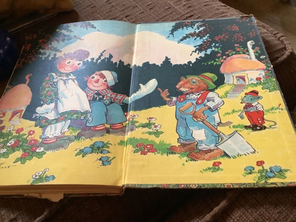 Vtg antique 1925 Raggedy Ann's Wishing Pebble by Johnny Gruelle  book
