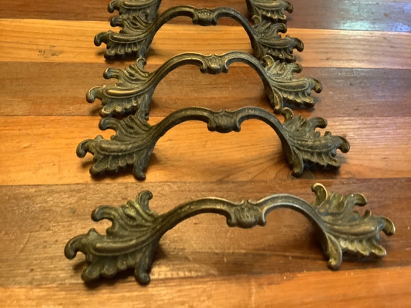 French Provincial Shabby Dresser furniture Handles Pulls LOT OF 8 Vintage