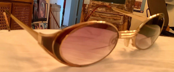 Vintage Tura 1980s  Sunglasses Prescription purple Lenses MOD 846