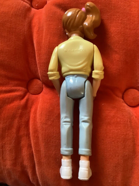 Vtg Playskool Dollhouse Teen Girl Blond Hair Teenager Sister Toy Figure