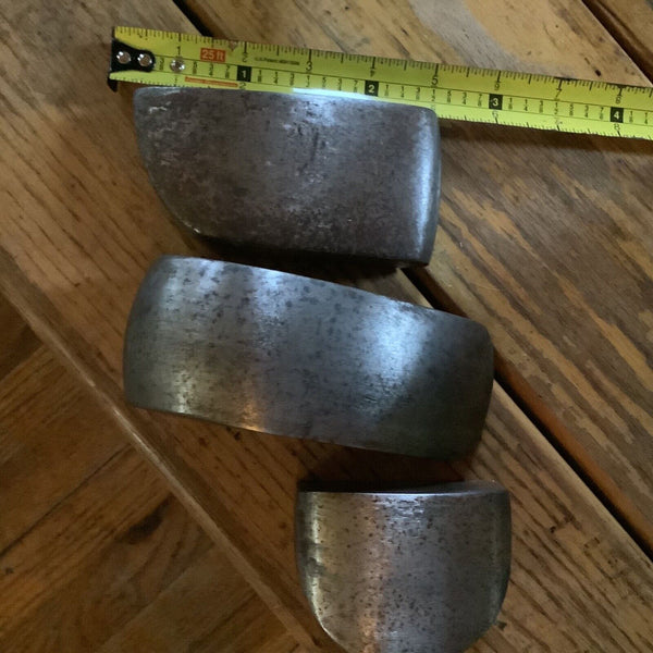 Vtg Fairmount Auto Body Dolly Flat Wedge Shaped Hand Anvil Hammer Tool