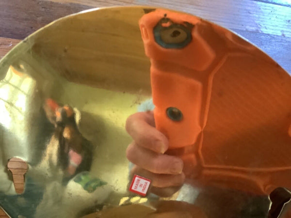 VTG BRASS Wall Pockets SCALLOPED nesting GRADUATED INDIA planters plant holder