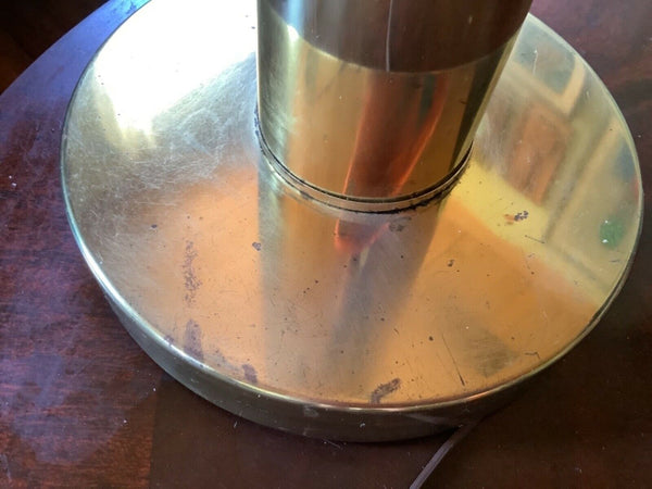 Vtg MID CENTURY MODERN 4 ARM WEEPING WILLOW WATERFALL BRASS table desk LAMP