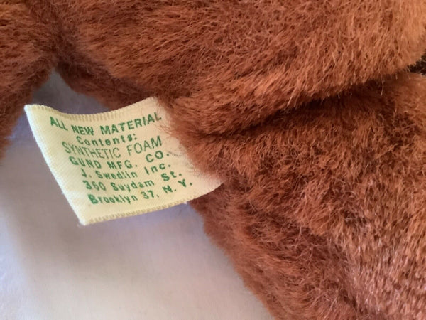 Vintage Teddy Bear 1950s-1960s Antique Gund USA Stuffed animal