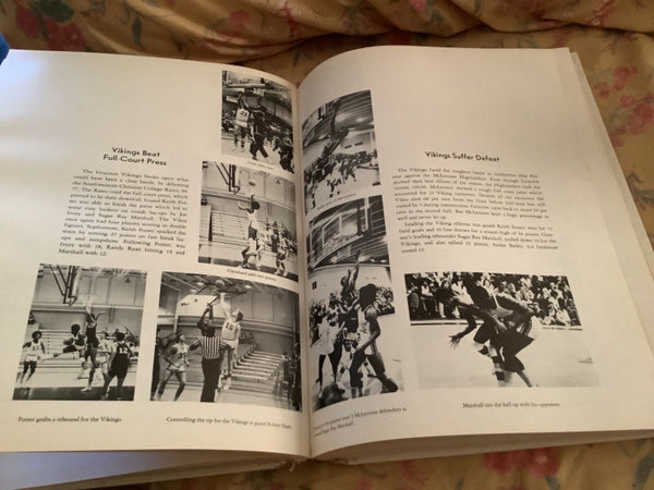 Vtg Grayson County College Saga Denison Texas 1977 Yearbook Annual