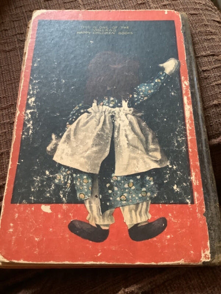 RAGGEDY ANN STORIES 1918 by JOHNNY GRUELLE book Vtg antique
