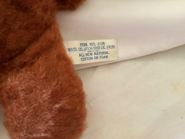 Vintage antique Teddy Bear Carnival Fair Prize stuffed animal