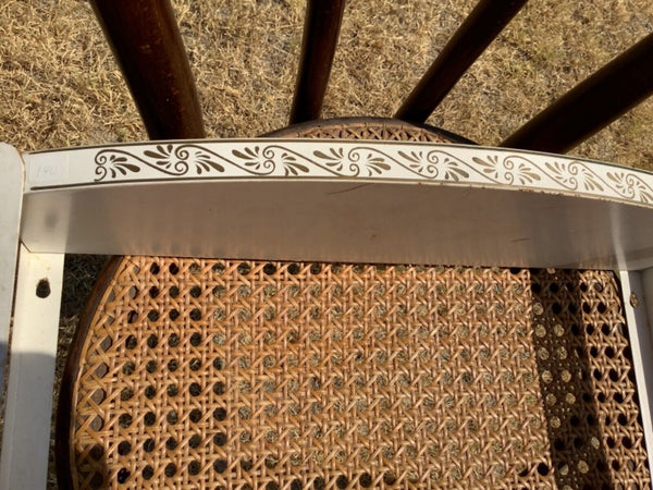 Vtg mid century 50’s tiered  Metal Wall Shelf Bathroom makeup Vanity Towel rack