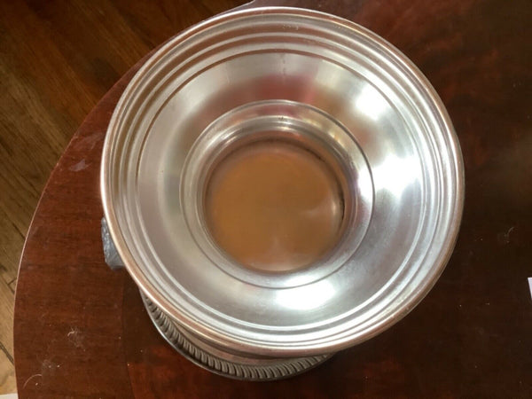 Vintage Antique Leonard Silver Plate Champagne Cooler Chiller Wine Ice Bucket