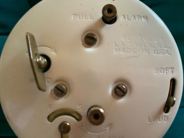 Vintage Westclox BABY BEN Wind Up Alarm Clock Model 61-Y USA