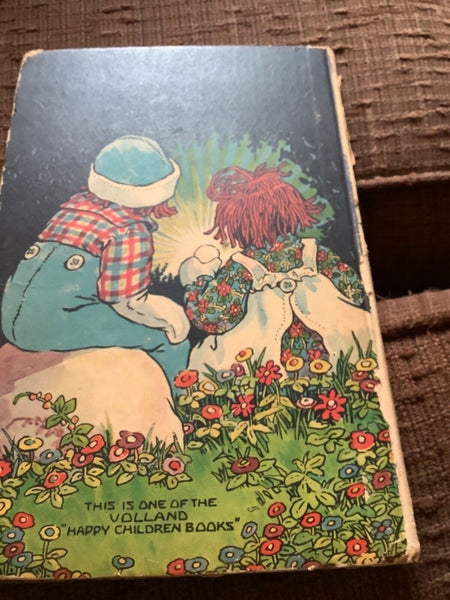 Vtg antique 1925 Raggedy Ann's Wishing Pebble by Johnny Gruelle  book
