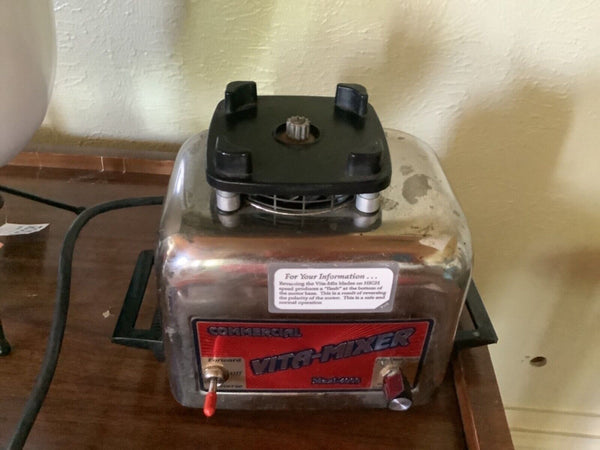 Vintage Vitamix Vita Mixer Maxi 4000 Commercial Blender 850 Watts Model 479044