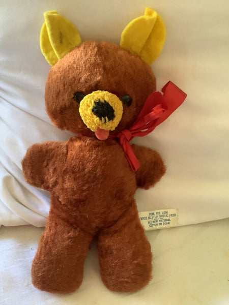 Vintage antique Teddy Bear Carnival Fair Prize stuffed animal