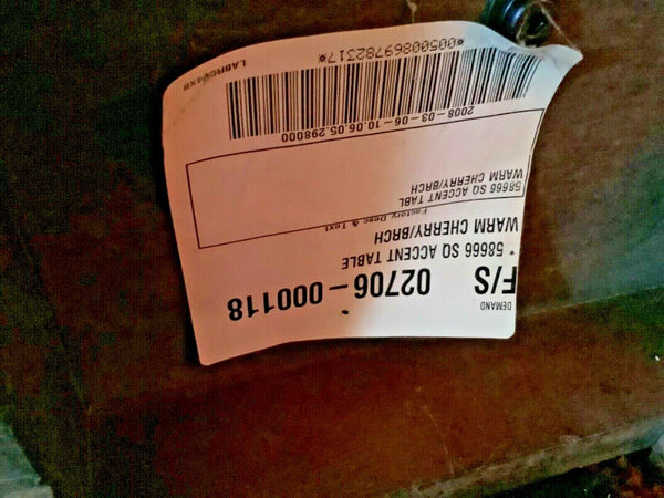 Vintage Wood Pedestal display Table Accent end Plant Stand Plantstand Cherry