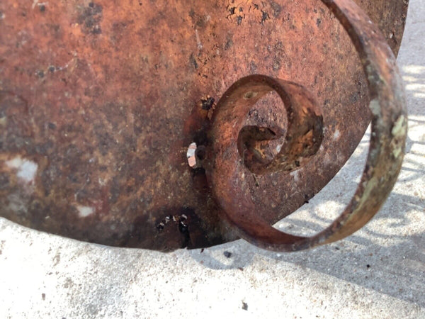 Vintage Wrought-Iron Bird Cage Shabby Chic Wedding Plant Hanger