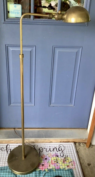 Vtg Chapman Fredrick cooper Brass Adjustable Floor Lamp mid century modern mcm