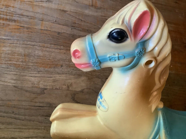 Vtg Wonder Horse Walk R Ride Rocking Horse Mid Century Toy no stand