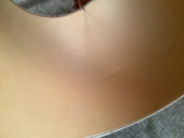 Vtg  Mid-Century modern mcm retro nubby.Drum Table  desk Lamp Shade