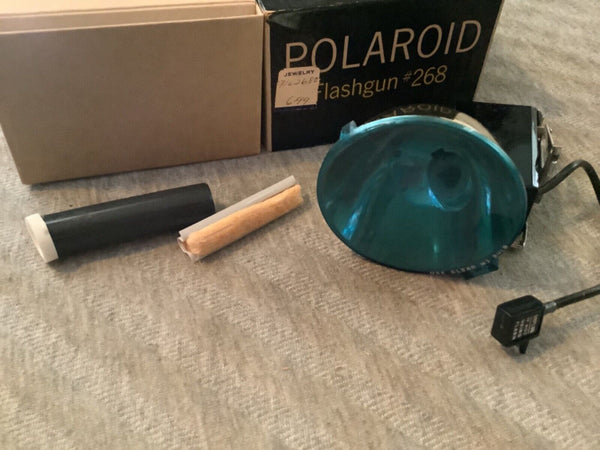 Vintage Polaroid Flashgun Model #268 In Box